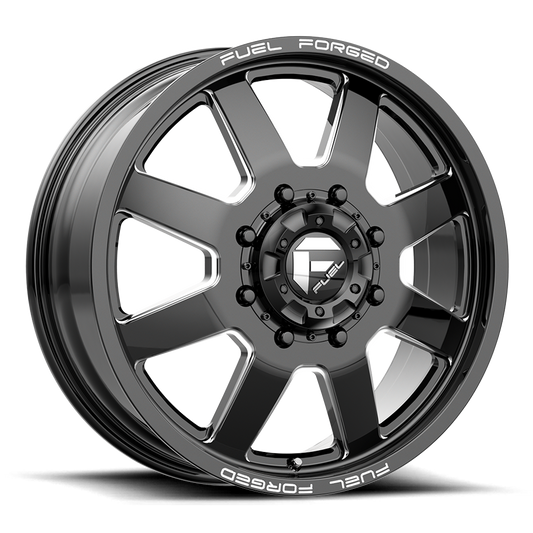 Fuel Mono DE09 FF09D MATTE BLACK MILLED
