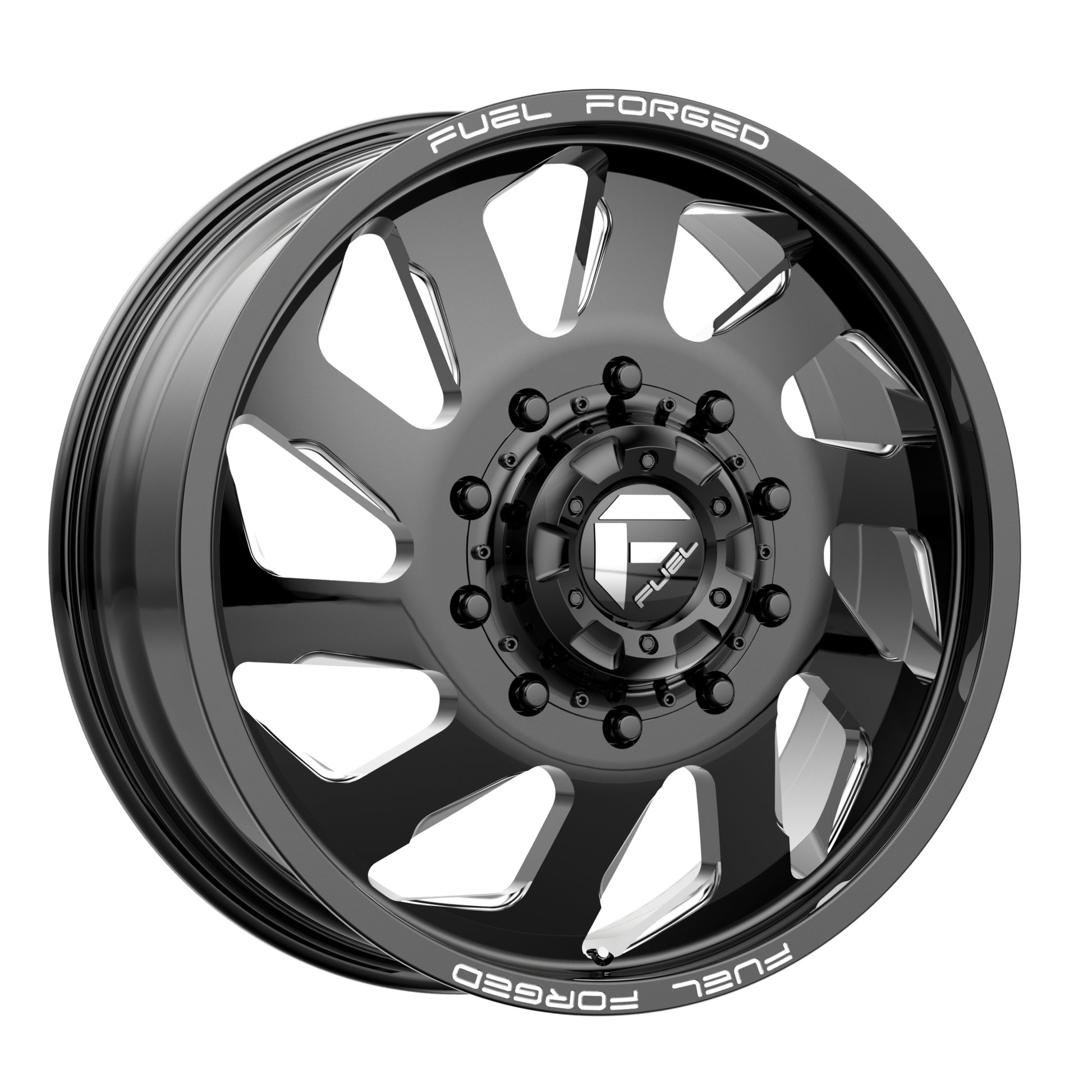 Fuel Mono DD39 FF39D GLOSS BLACK MILLED