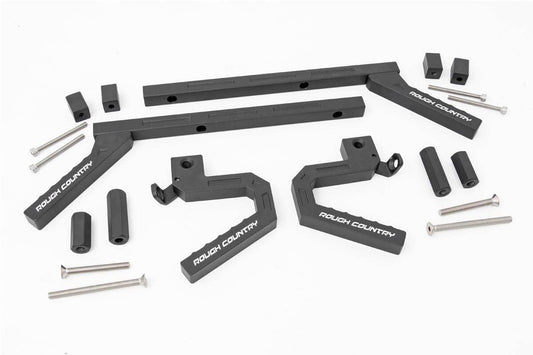 Rough Country Grab Handles | Alum | FR & RR | Jeep Wrangler JK/Wrangler Unlimited  (07-18)