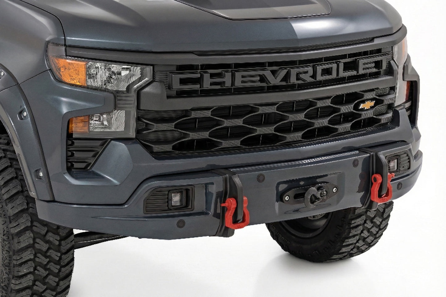 Rough Country Bumper Cover | G6M Dark Ash | Chevy Silverado 1500 2WD/4WD (2023-2026)