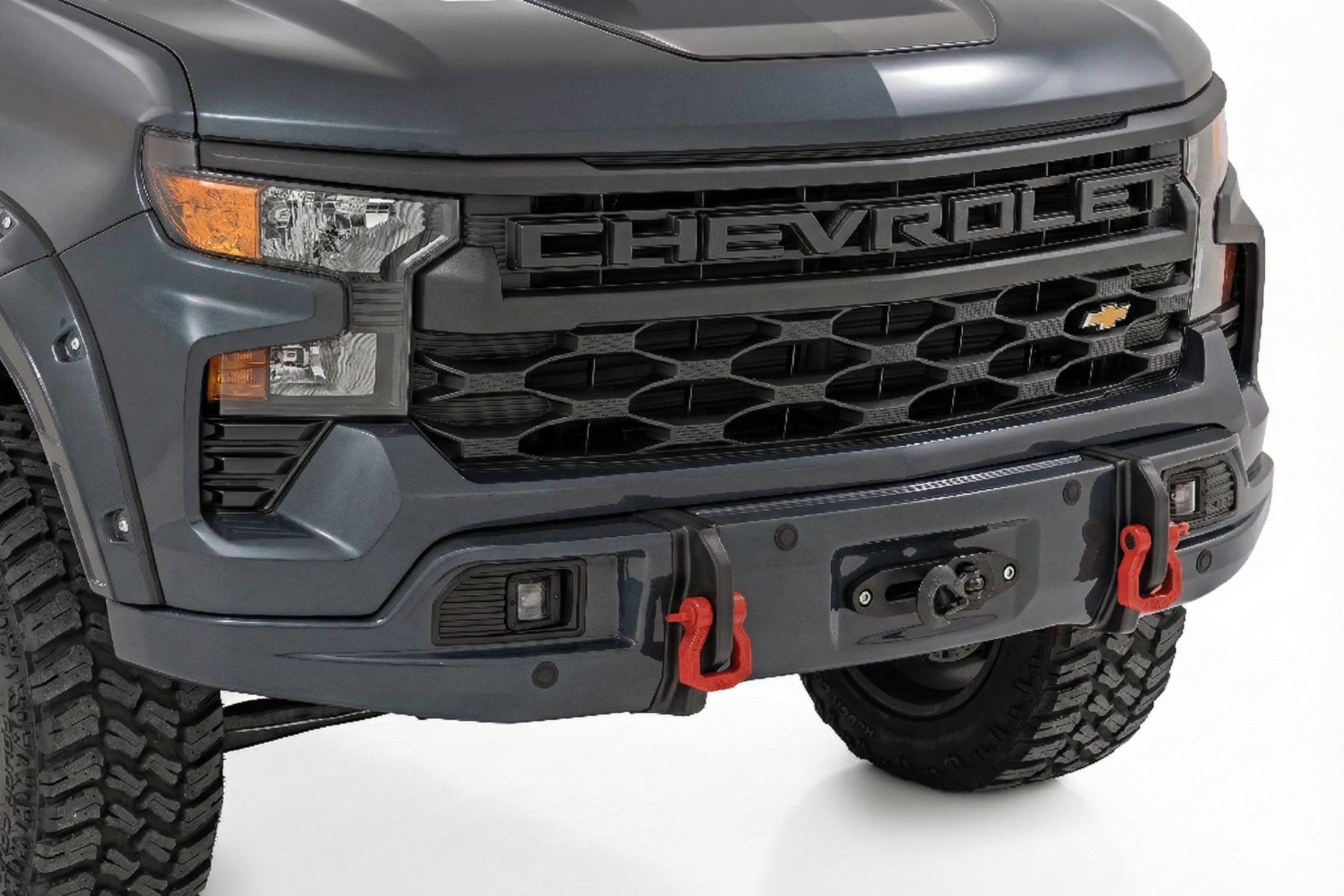 Rough Country Bumper Cover | G6M Dark Ash | Chevy Silverado 1500 2WD/4WD (2023-2026)