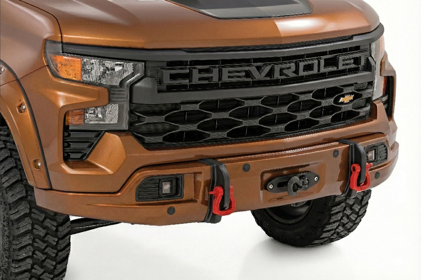 Rough Country Bumper Cover | GXN Harvest Bronze | Chevy Silverado 1500 2WD/4WD (2023-2026)