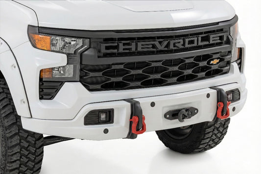 Rough Country Bumper Cover | GAZ Summit White | Chevy Silverado 1500 2WD/4WD (2023-2026)