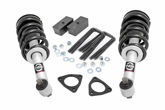 Rough Country 2.5 Inch Lift Kit | Alu/Cast Steel | N3 Strut | Chevy/GMC 1500 (07-18)