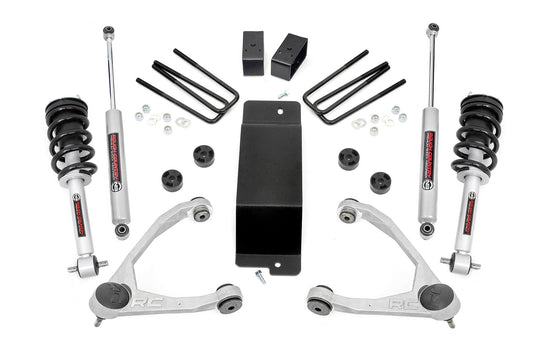 Rough Country 3.5 Inch Lift Kit | UCA | N3 Struts | Chevy/GMC 1500 (07-13)