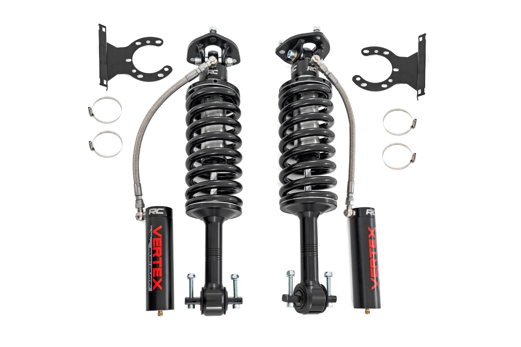 Rough Country Vertex 2.5 Reservoir Coilovers | Front | 6" | Chevy Silverado 1500  (19-26)