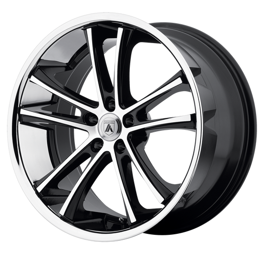 Asanti Black ABL-1 PEGASI MACHINED BLACK SS LIP