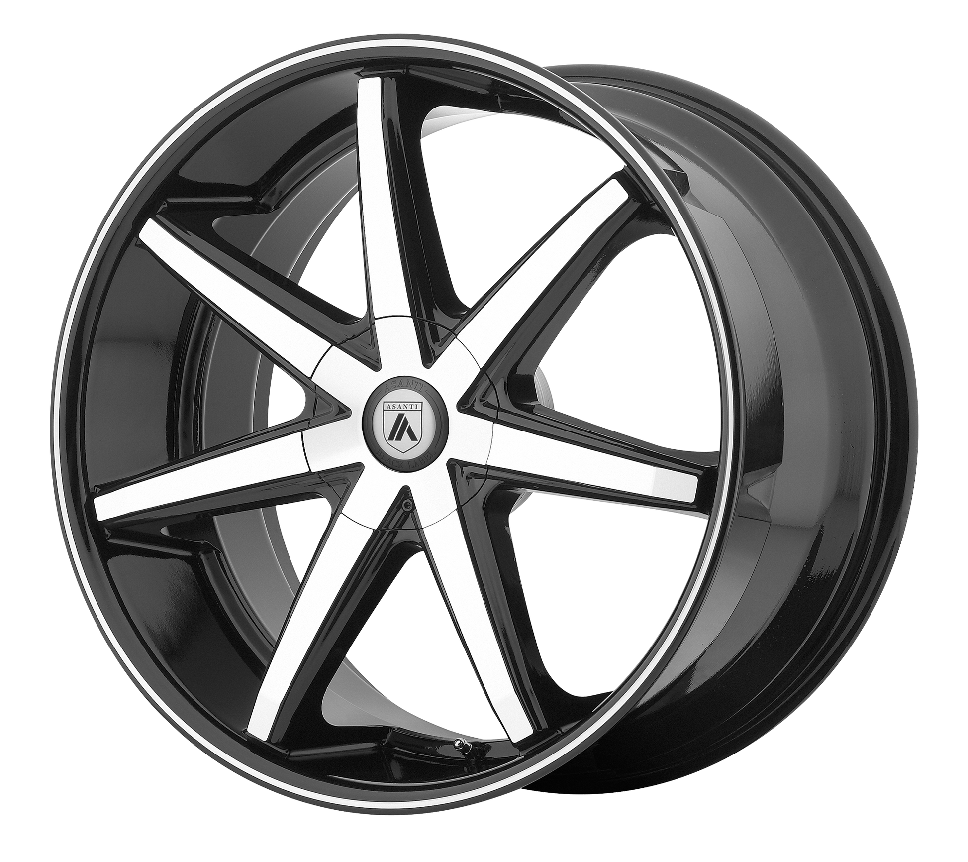 Asanti Black ABL-9 MACHINED FACE WITH BLACK LIP