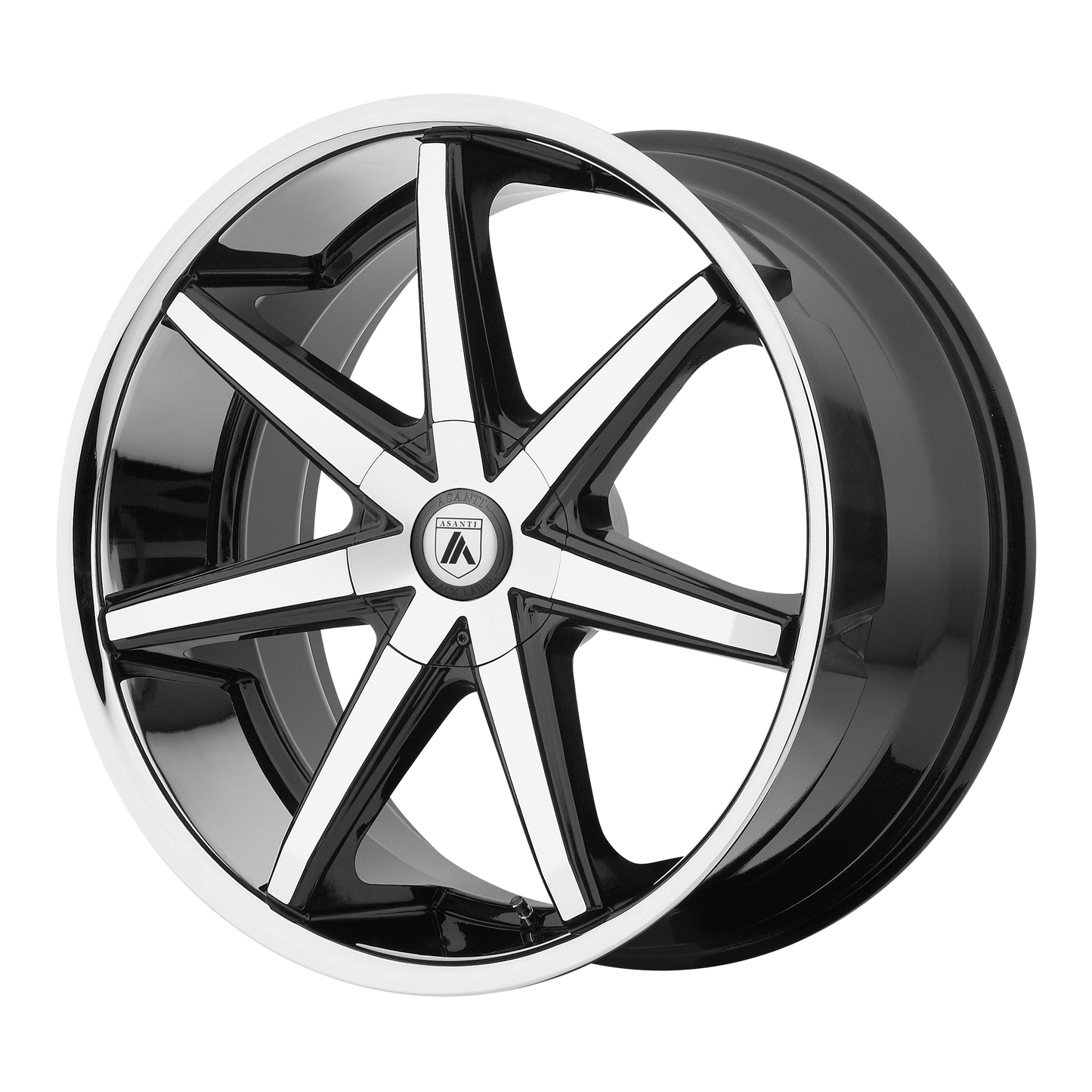 Asanti Black ABL-9 MACHINED FACE WITH SS LIP