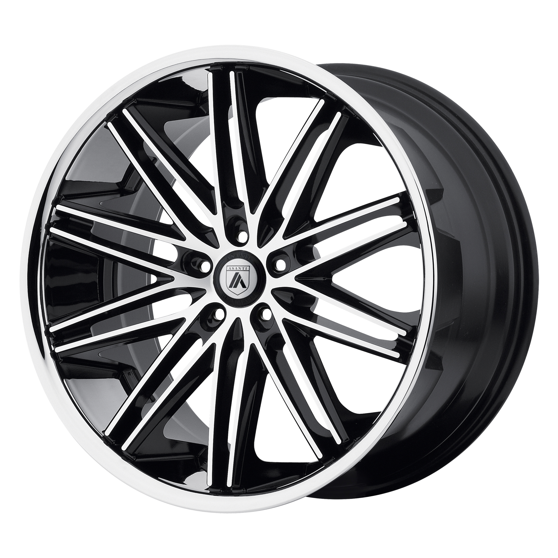 Asanti Black ABL-10 POLLUX MACHINED FACE SS LIP