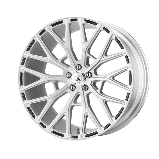 Asanti Black ABL-21 LEO BRUSHED SILVER
