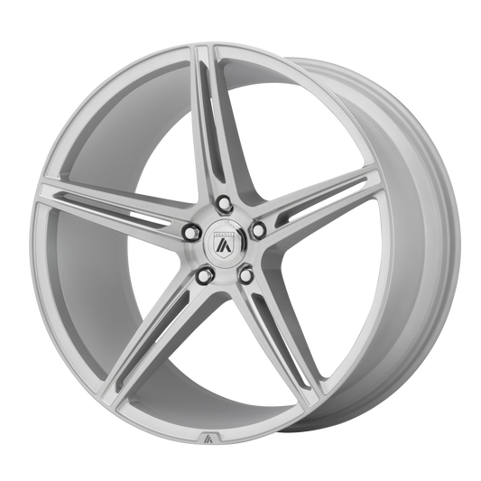 Asanti Black ABL-22 ALPHA 5 BRUSHED SILVER