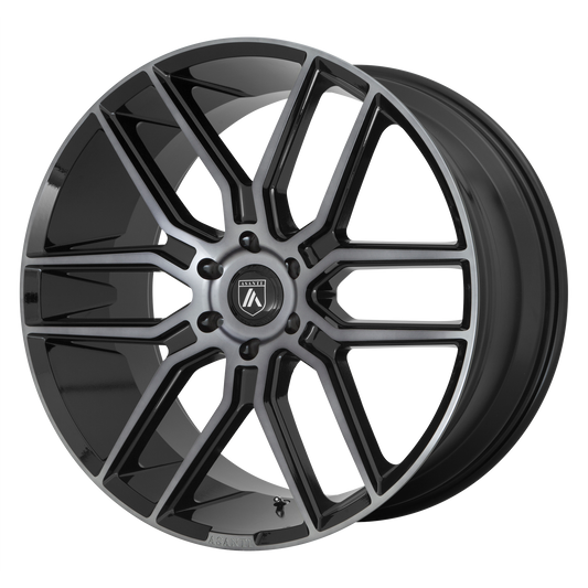 Asanti Black ABL-28 BARON GLOSS BLACK WITH GRAY TINT