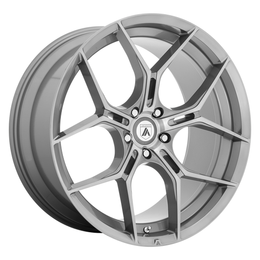 Asanti Black ABL-37 MONARCH TITANIUM BRUSHED