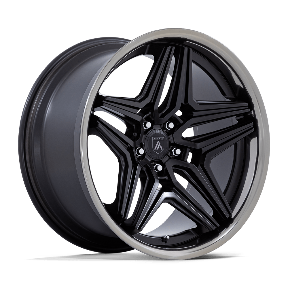 Asanti Black AB046 DUKE SATIN BLACK WITH DDT LIP