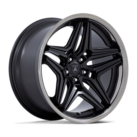 Asanti Black AB046 DUKE SATIN BLACK WITH DDT LIP