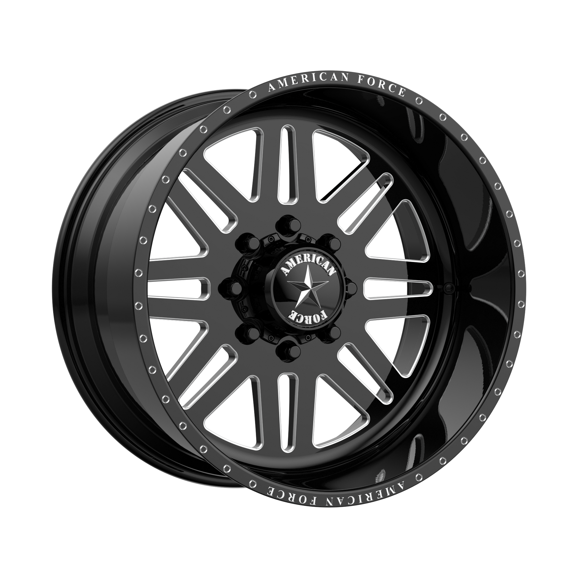 American Force AFW 09 LIBERTY SS GLOSS BLACK MACHINED