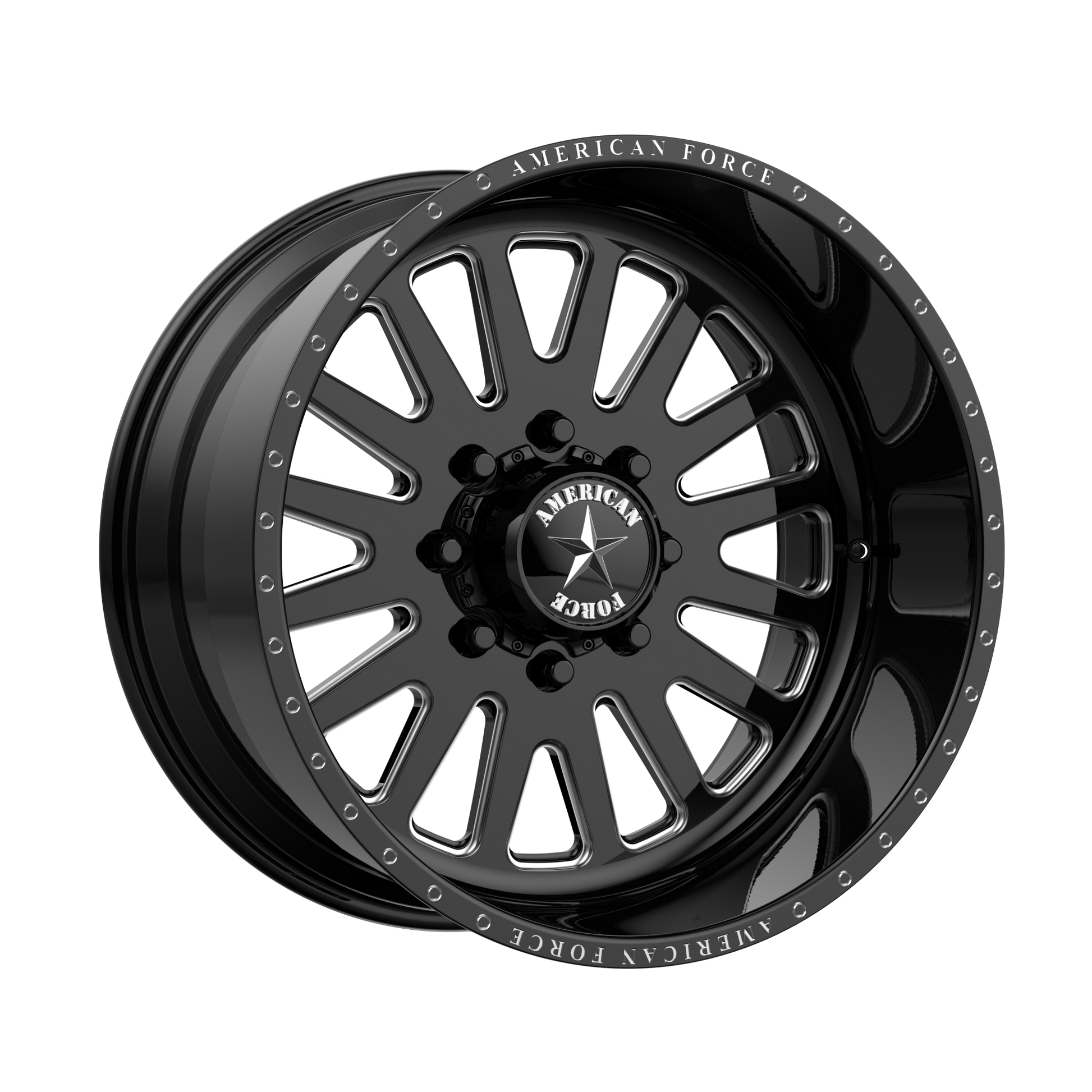 American Force AFW F20 ATOM SS GLOSS BLACK MACHINED