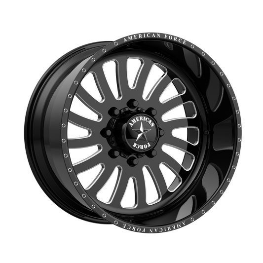 American Force AFW 74 OCTANE SS GLOSS BLACK MACHINED