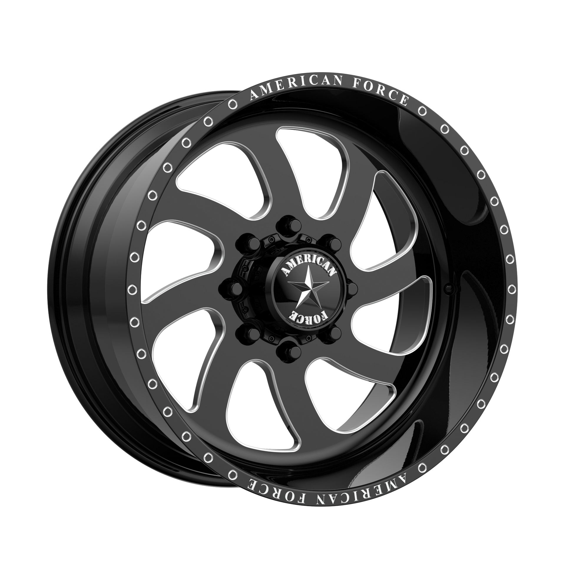 American Force AFW 76 BLADE SS GLOSS BLACK MACHINED