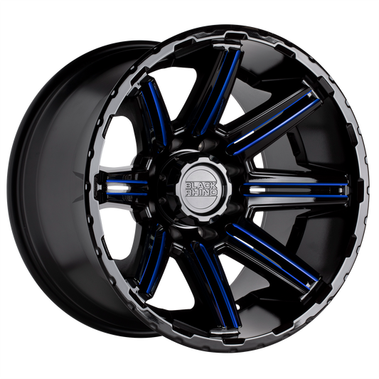 Black Rhino Hard Alloys RAMPAGE GLOSS BLACK W/ RED INNER LIP