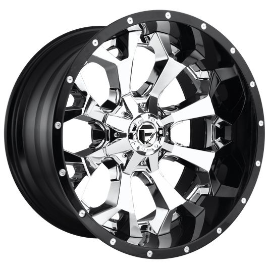 Fuel D246 ASSAULT CHROME PLATED GLOSS BLACK LIP