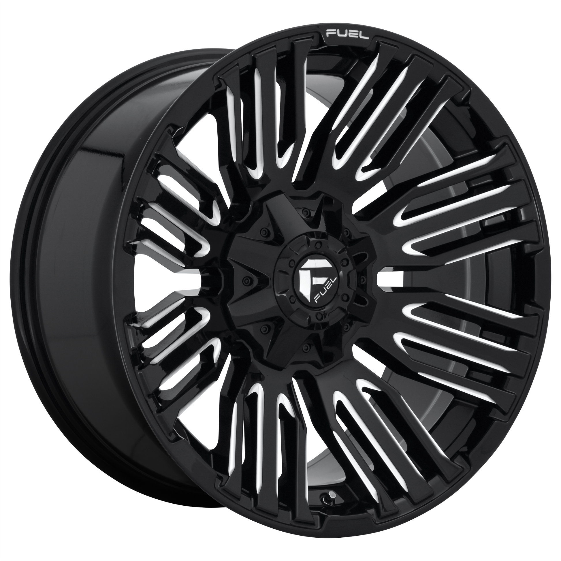 Fuel D649 SCHISM GLOSS BLACK MILLED