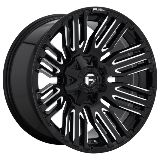 Fuel D649 SCHISM GLOSS BLACK MILLED