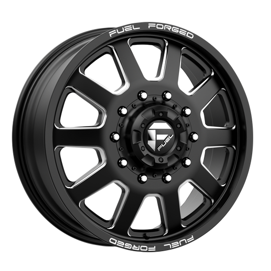 Fuel Mono DE09 FF09D MATTE BLACK MILLED