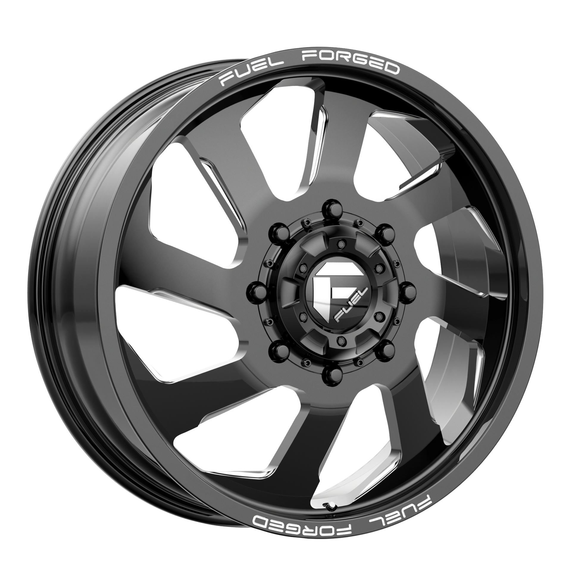 Fuel DD39 FF39D GLOSS BLACK MILLED