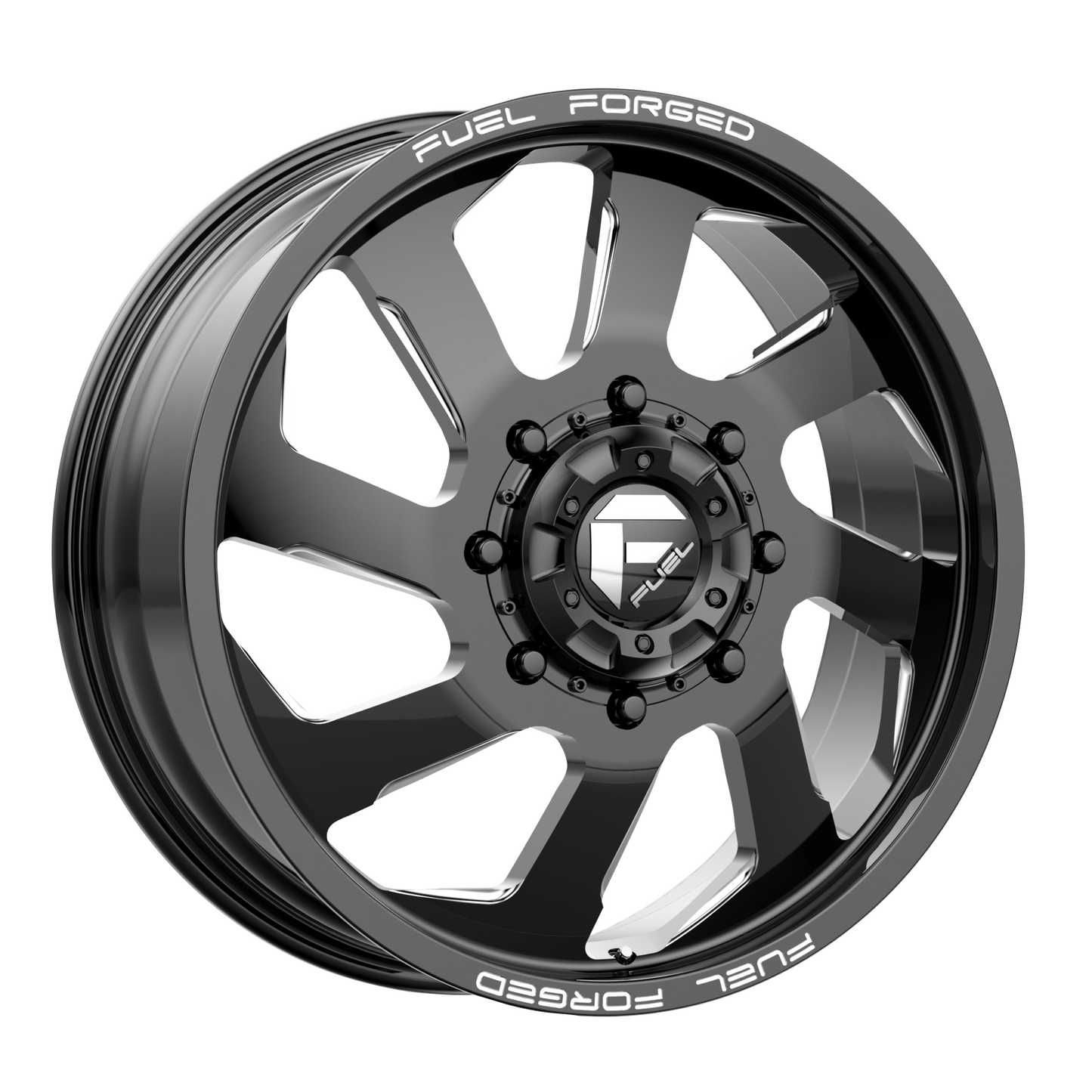 Fuel DD39 FF39D GLOSS BLACK MILLED