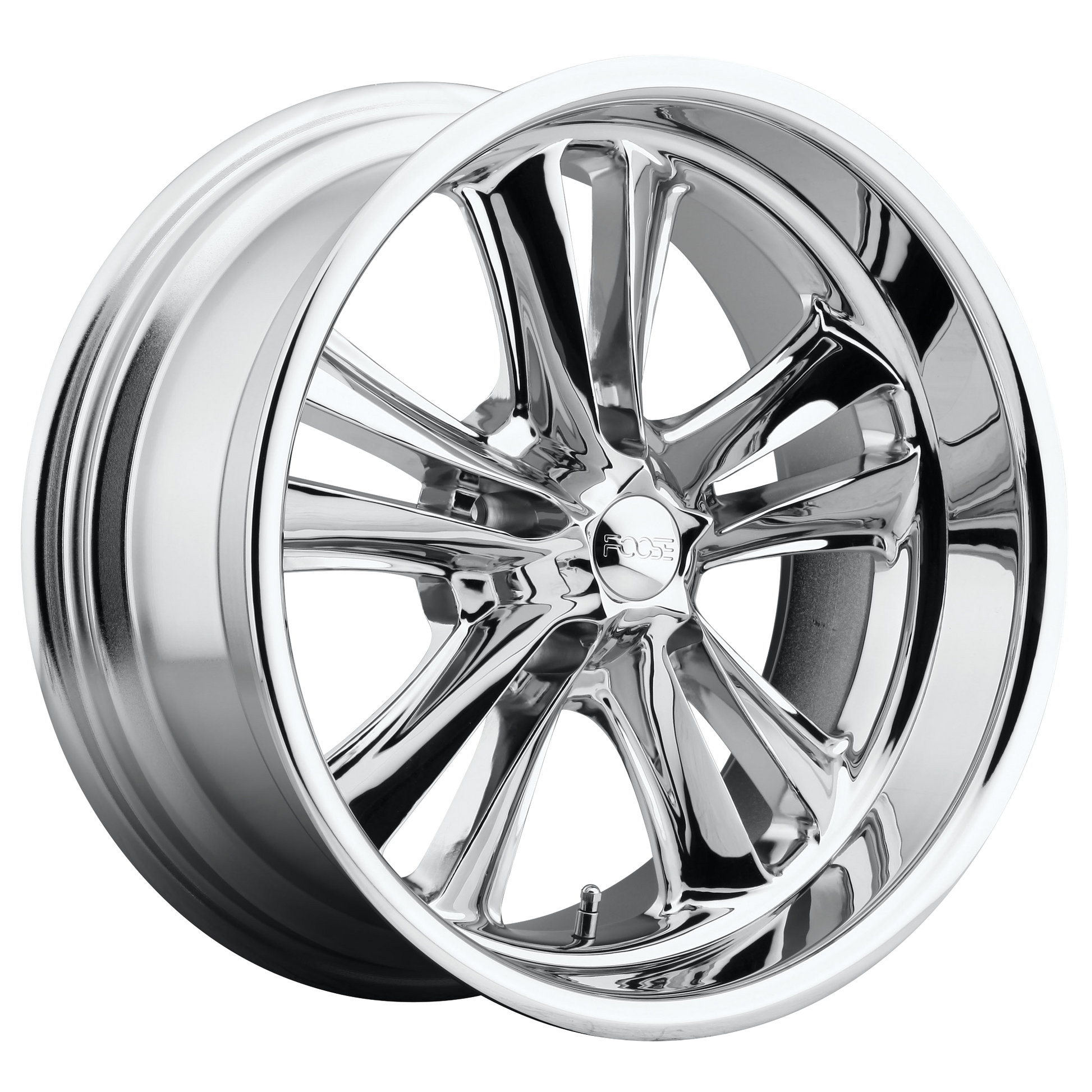 Foose 1PC F097 KNUCKLE CHROME PLATED