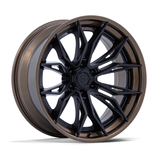Fuel FC404 MUTINY MATTE BLACK W/ GLOSS BRONZE LIP