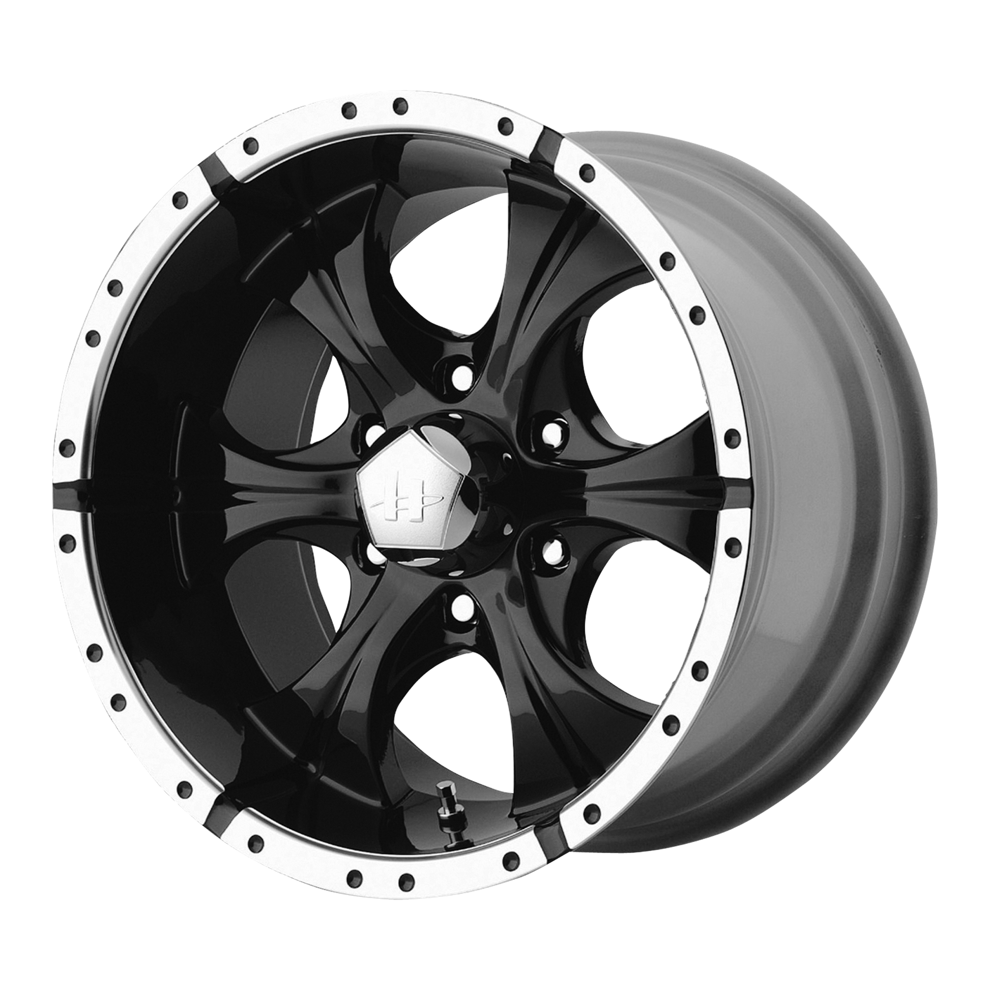 Helo HE791 MAXX GLOSS BLACK MACHINED