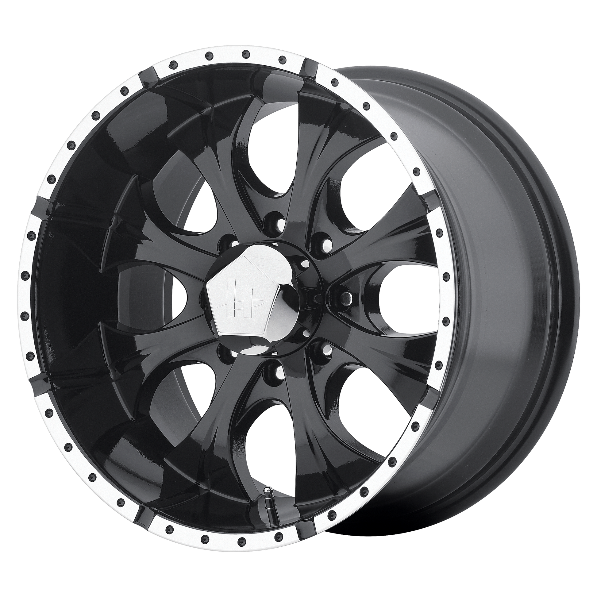Helo HE791 MAXX GLOSS BLACK MACHINED