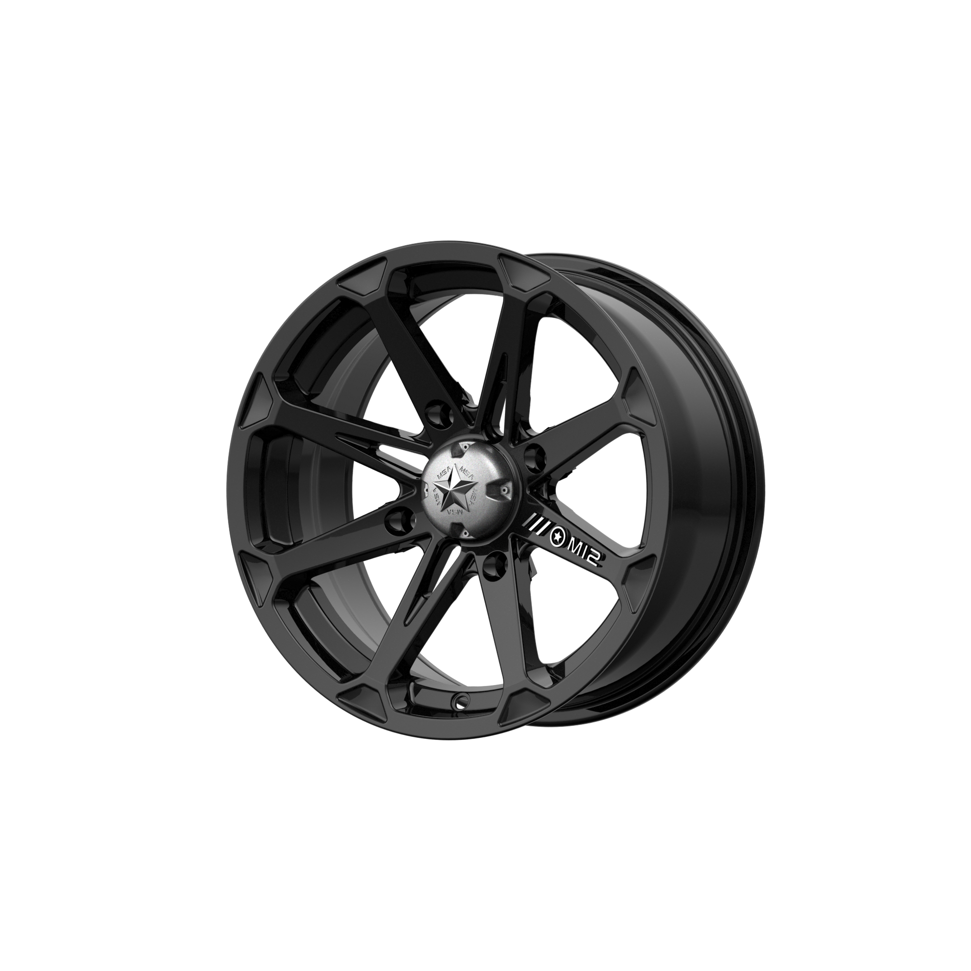 MSA Offroad Wheels M12 DIESEL GLOSS BLACK