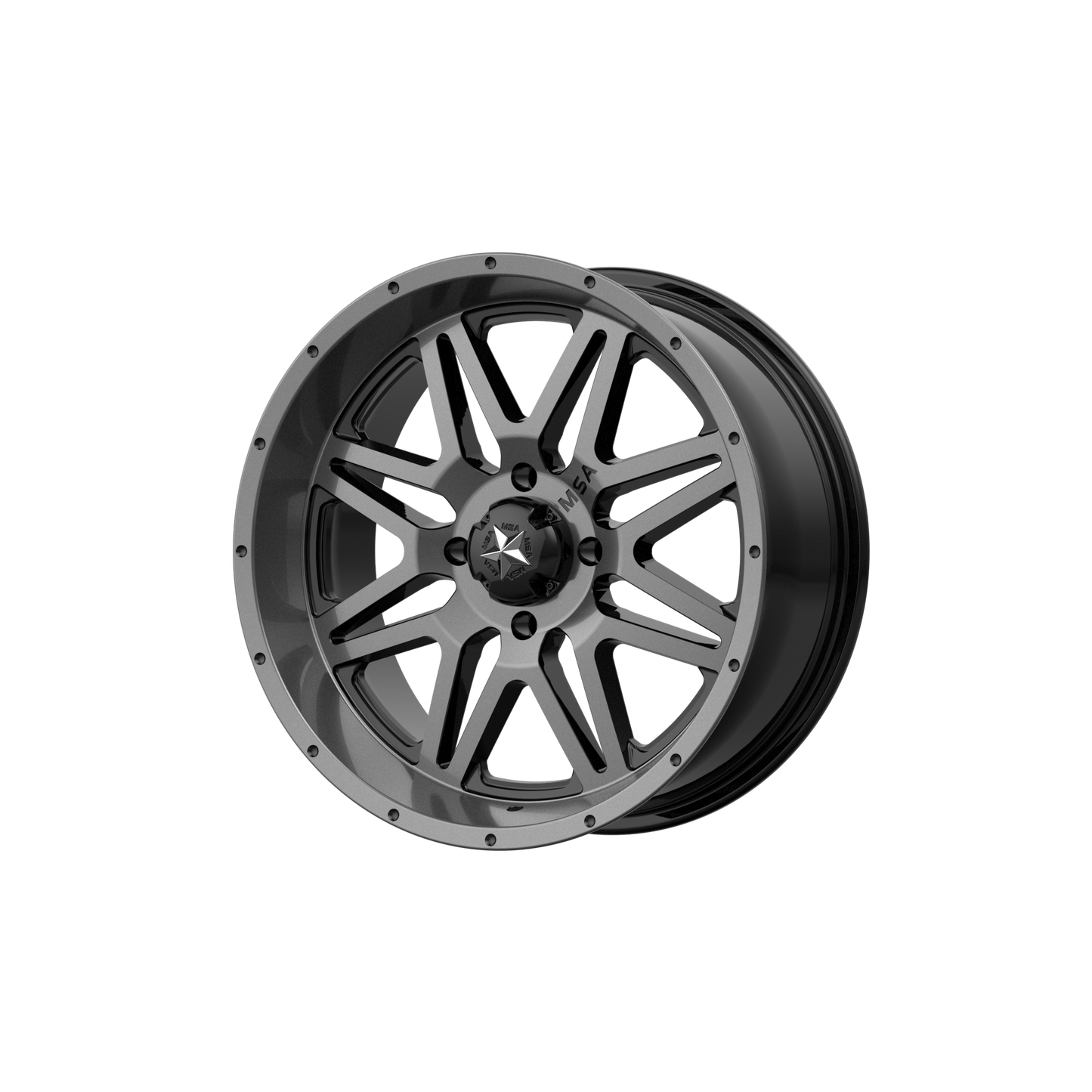 MSA Offroad Wheels M26 VIBE DARK TINT