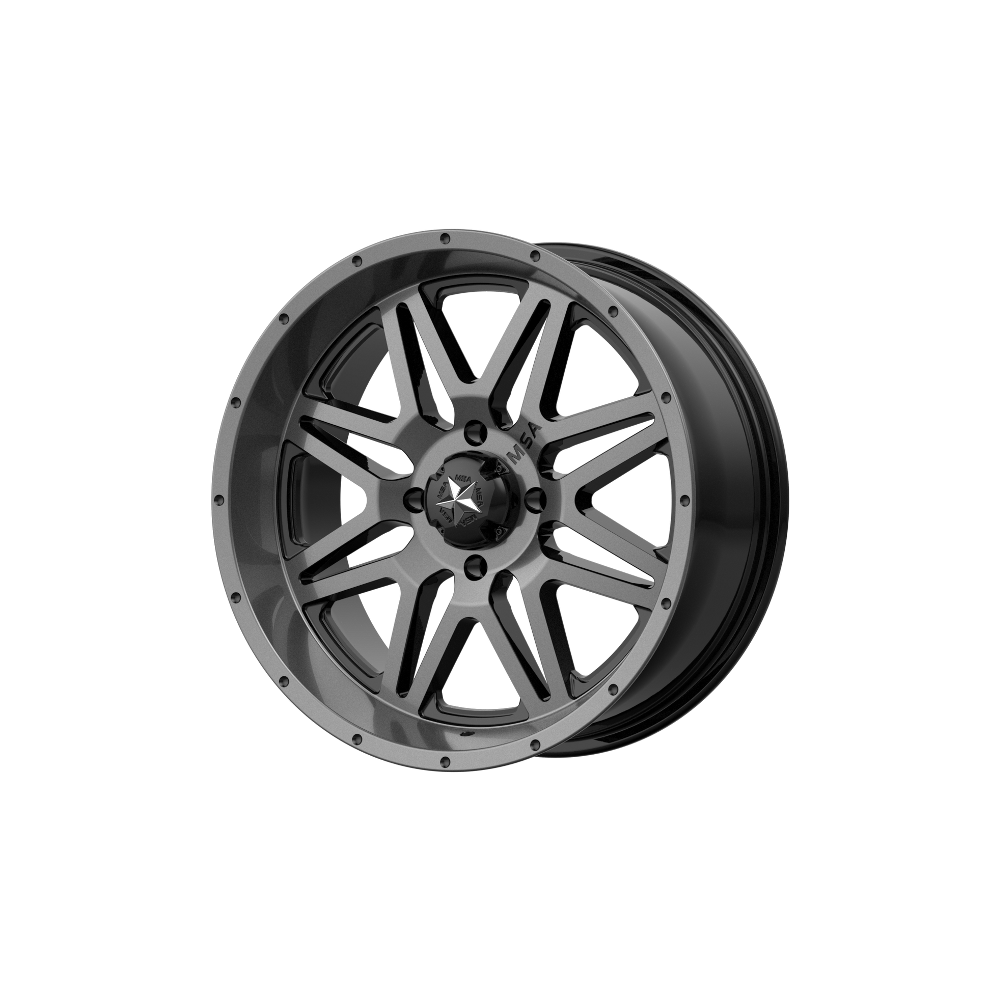 MSA Offroad Wheels M26 VIBE DARK TINT