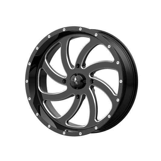 MSA Offroad Wheels M36 SWITCH GLOSS BLACK MILLED