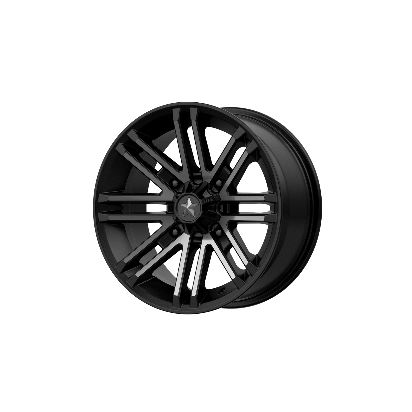 MSA Offroad Wheels M40 ROGUE SATIN BLACK TITANIUM TINT