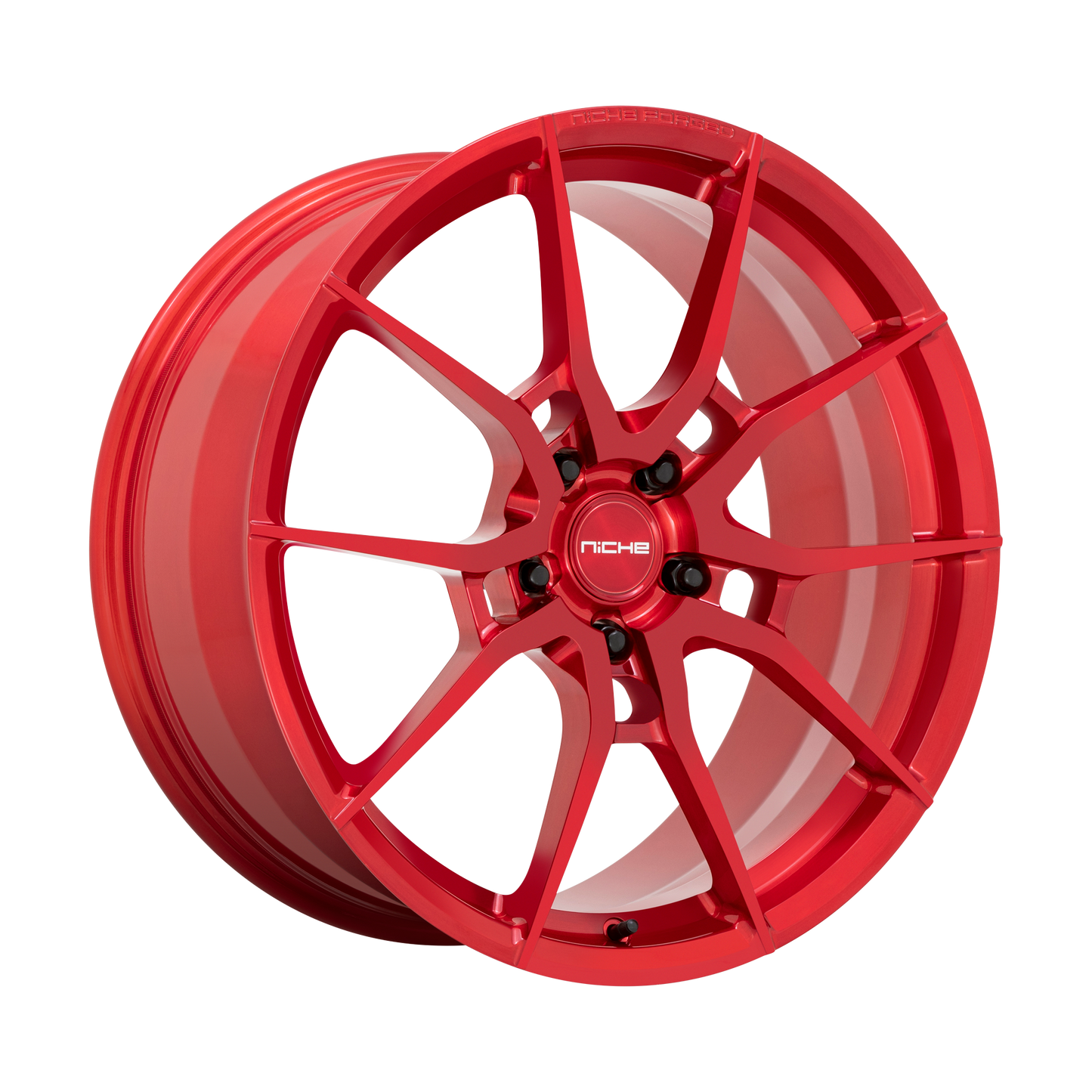 Niche 1PC T113 KANAN BRUSHED CANDY RED