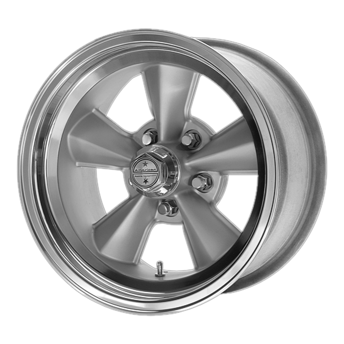 American Racing Vintage VNT70R GUNMETAL W/ POLISHED LIP