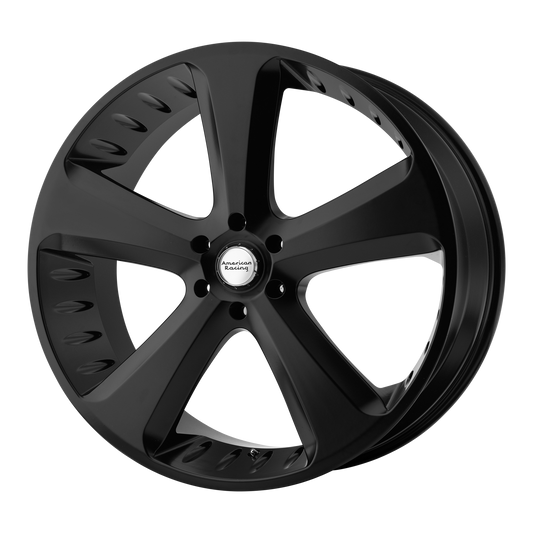American Racing Vintage VN870 CIRCUIT SATIN BLACK