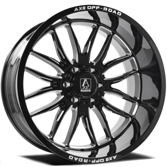 Axe HADES Custom Wheel Gloss Black Milled