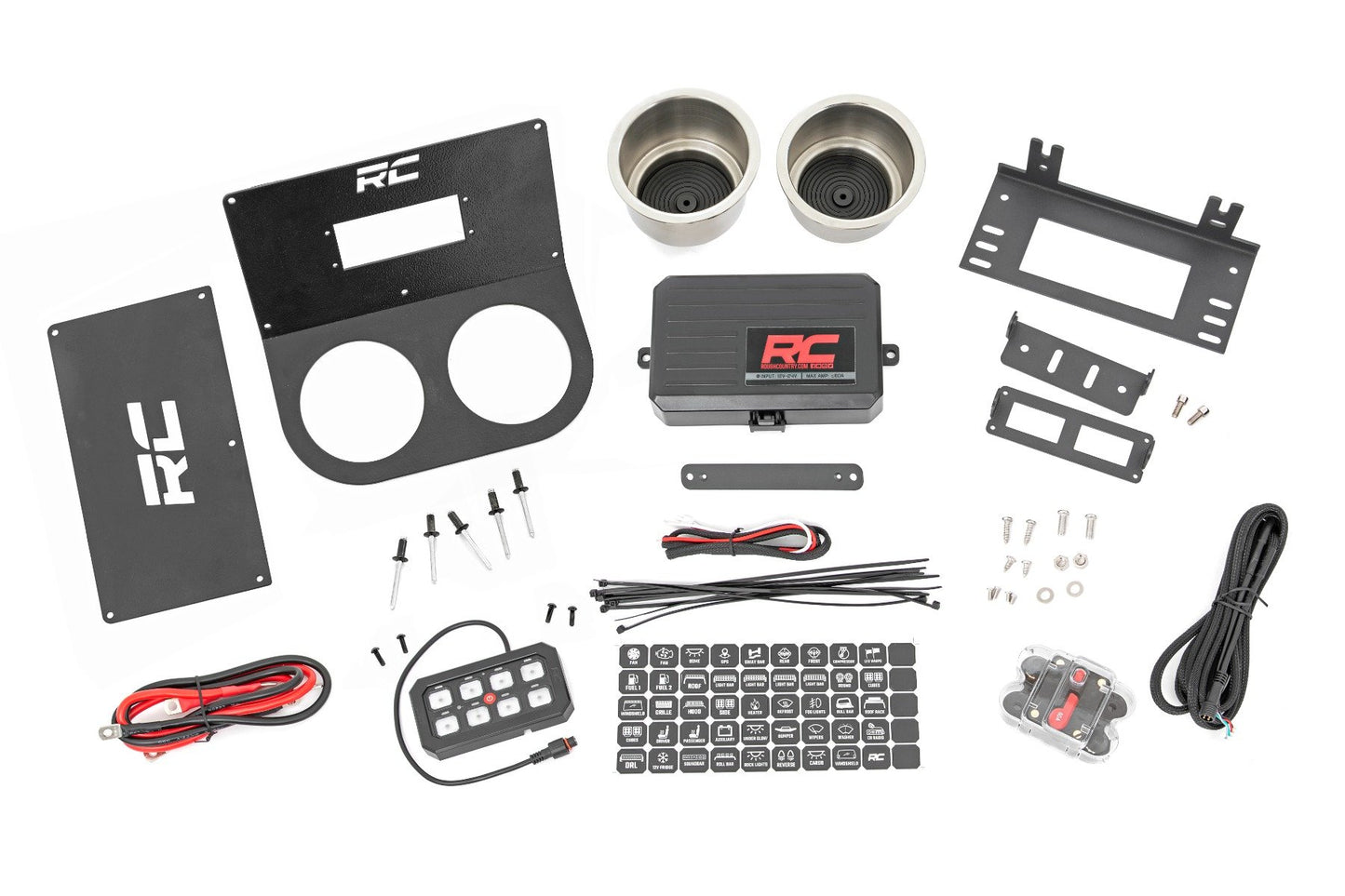 Rough Country Cup Holder | MLC-8 | Honda Pioneer 1000