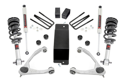 Rough Country 3.5 Inch Lift Kit | Forged UCA | M1 Strut | | Chevy/GMC 1500 (14-16)