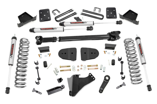 Rough Country 6 Inch Lift Kit | Diesel | No OVLD | FR D/S | V2 | Ford F-250/F-350 Super Duty (23-25)