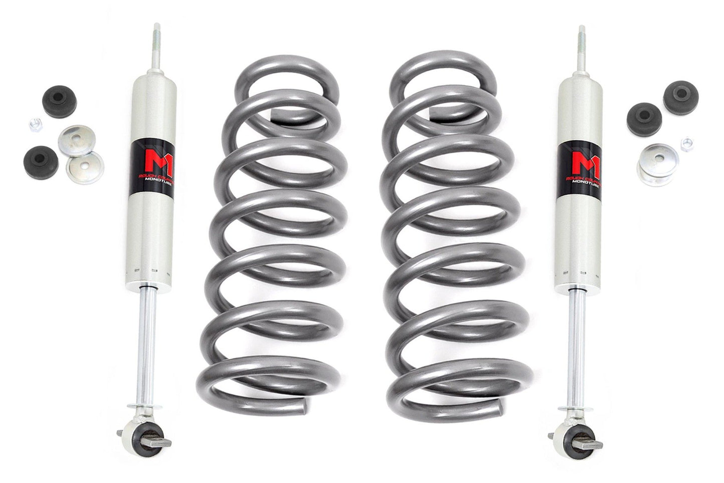Rough Country 2 Inch Leveling Kit | M1 Shocks | Ram 1500 2WD (2009-2018 & Classic)
