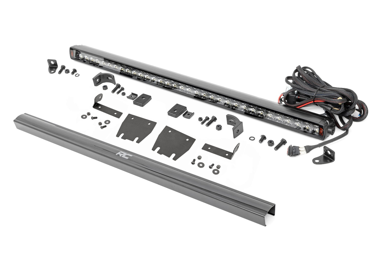 Rough Country LED Hood Kit | 30" | Spectrum Series | Jeep Gladiator JT/Wrangler JL (18-26)