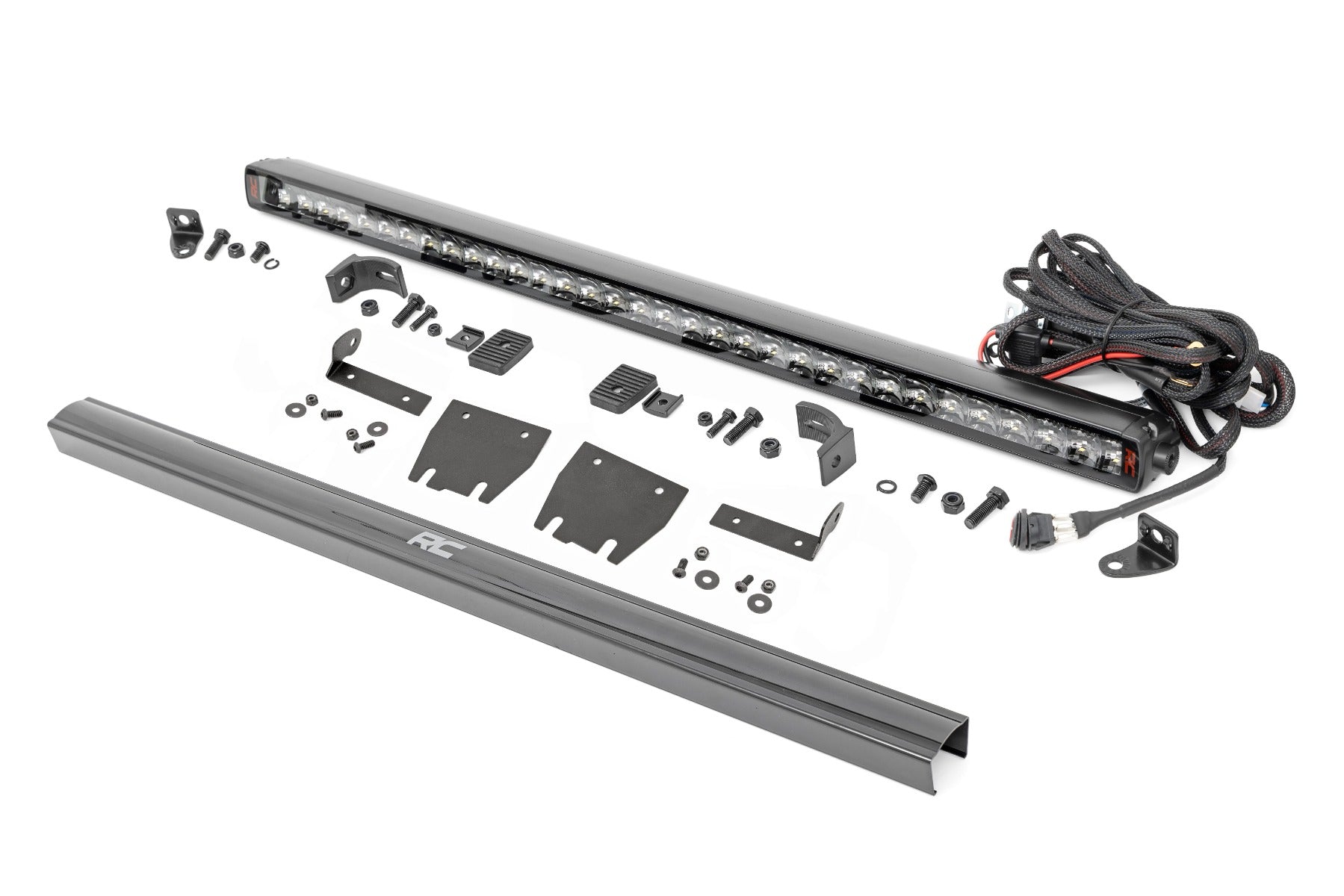 Rough Country LED Hood Kit | 30" | Spectrum Series | Jeep Gladiator JT/Wrangler JL (18-26)